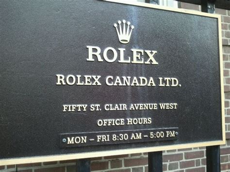 rolex 50 st clair|rolex service centre canada.